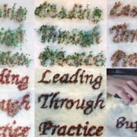 Leading through Practice, an original artwork by Reiko Goto