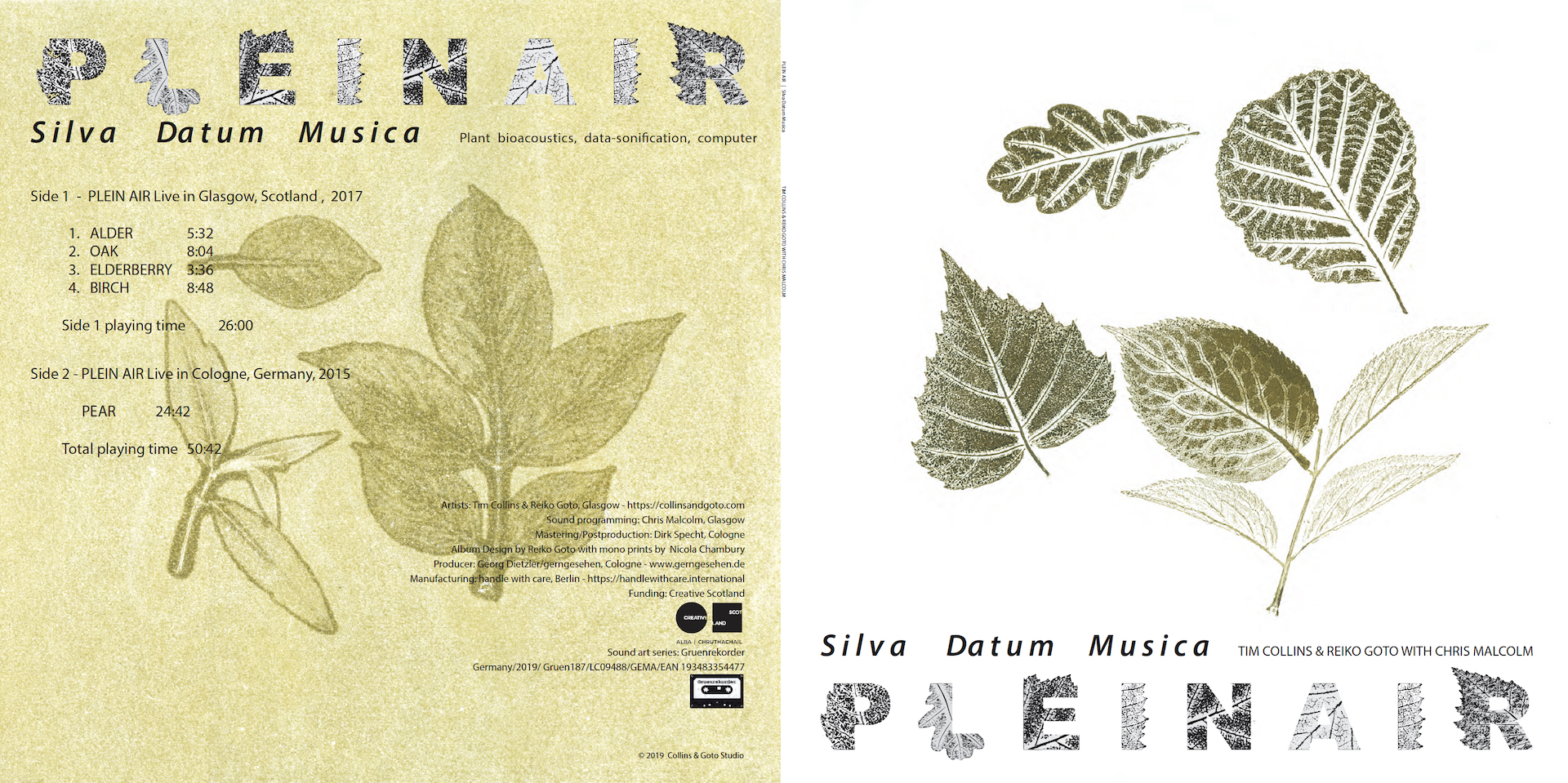 Plein Air: Silva Datum Musica reviewed by Robert Barry in The Wire Issue 429