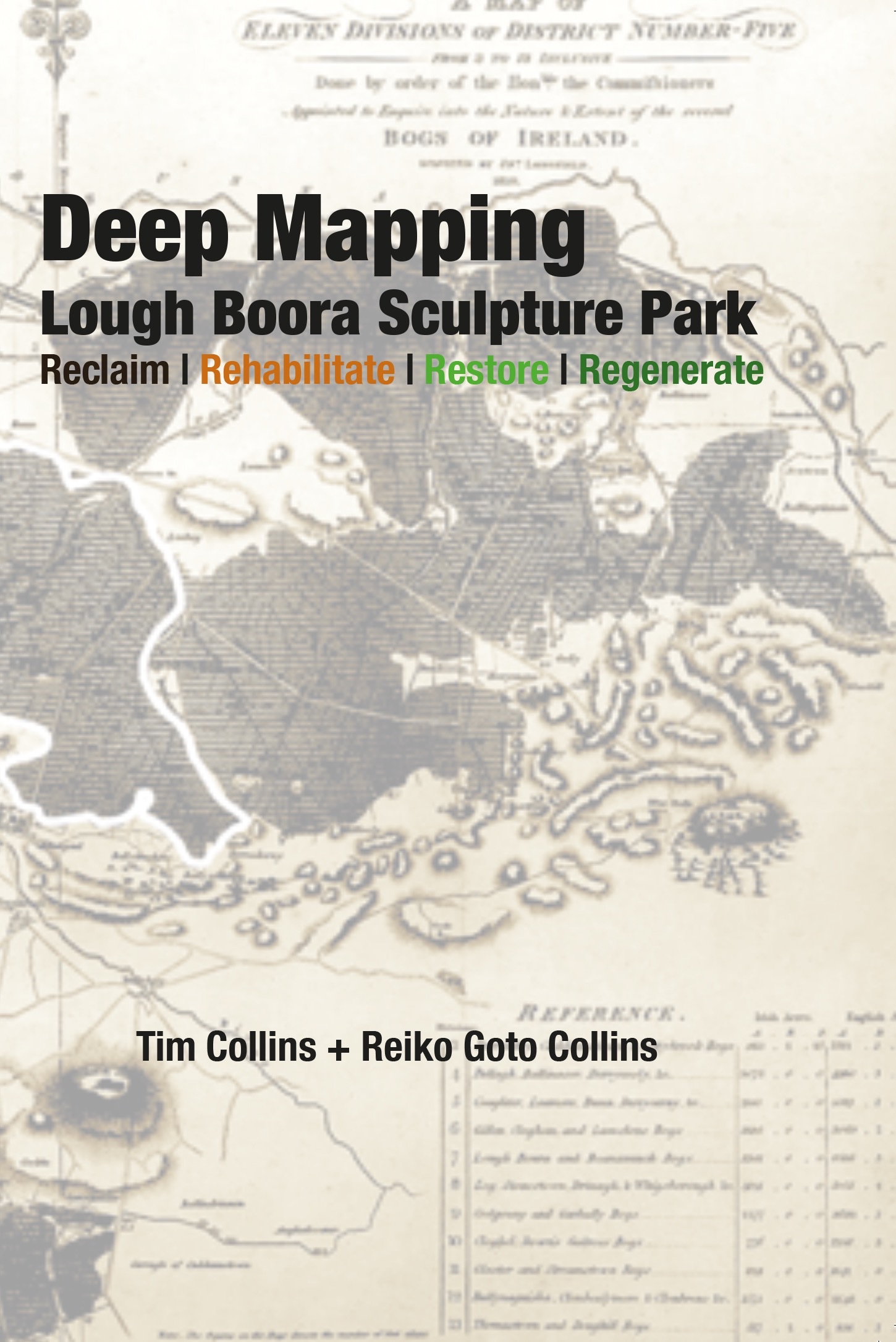Front cover of the book Deep Mapping: Lough Boora Sculpture Park